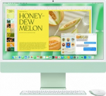Apple iMac 24 inch: M4 10/10, 24GB, 512GB SSD - Green