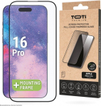Toti Telefono apsauginis stiklas Toti Premium iPhone 16 Pro, 9H