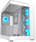 Cougar Midi Tower Case, FV150 ARGB, White