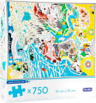 Moomin - Puzzle 750 pieces, Moominvalley (40855368)