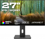 No Name JAPANNEXT JN-27IPS4FLWQHDR-HSP computer monitor 68.6 cm (27") 2560 x 1440 pixels Wide Quad HD LCD Black