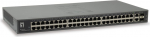No Name LevelOne 50-Port Fast Ethernet Switch, 2 x Gigabit SFP/RJ45 Combo