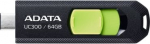 Adata Pendrive UC300 64GB USB3.2-C Gen1 black