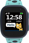 Canyon Sandy KW-34, Kids smartwatch, 1.44 inch colorful screen, GPS function, Nano SIM card, 32+32MB, GSM(850/900/1800/1900MHz), 400mAh battery, compatibility with iOS and android, Blue, host: 52.9*40.3*14.8mm, strap: 230*20mm, 42g