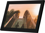 Pixie - Smart Digital Photo Frame - Black - 10,1 LCD touchsk&aelig;rm