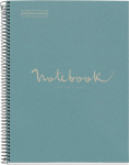 No Name MAUL A609234 writing notebook A4 80 sheets Light Blue