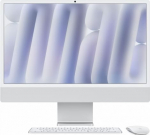 Apple iMac 24 inch: M4 10/10, 24GB, 512GB SSD - Silver