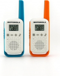 Motorola Talkabout T42 - walkie-talkie, 2-pack (orange-blue)