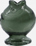 House Doctor - Fish Vase - H17.5 cm - Smoked Grey