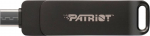 Patriot Memory Flashdrive PATRIOT Rage R550 32GB 100 MB/S USB A+C Swivel Design (PE32GR550DSAD) Black