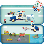Mieredu - Magnetic Travel Box - Vehicles (ME0891)