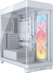 Corsair Case FRAME 4500X LXR RGB White Mid Tower ATX