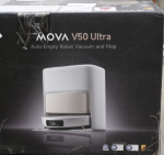 Mova V50 Ultra Robot Vacuum, White | MOVA Robot Vacuum | V50 Ultra | Wet&Dry | 6400 mAh | Dust capacity 3.2 L | 24000 Pa | White | DAMAGED PACKAGING | 34 month(s)