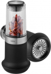 Gefu 34631 manual grater/spiralizer Rotary grater Black, Transparent