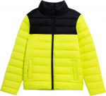 4F Boy's down jacket 4F juicy green 4FJSS23TDJAM077 45S 140cm