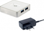 No Name Conceptronic HUBBIES03W interface hub USB 3.2 Gen 1 (3.1 Gen 1) Micro-B 5000 Mbit/s White