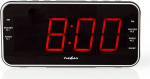Nedis CLAR004BK alarm clock Digital alarm clock Black