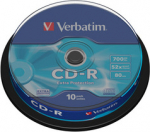 Verbatim CD-R 52x 700MB 10P CB DL Ex Prot 43437
