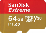 Sandisk Extreme 64 GB MicroSDXC UHS-I Class 10