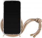 Lookabe Necklace iPhone Xs Max gold nude loo010