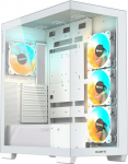 Gigabyte Case|GIGABYTE|MidiTower|Case product features Transparent panel|ATX|MicroATX|MiniITX|Colour White|GB-C500PIST