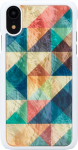 Ikins SmartPhone case iPhone XR mosaic white