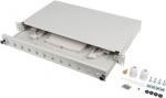 Lanberg Fiber Optic Distribution Box 12XSC simplex/12XLC duplex rack 19 1U gray + accessories
