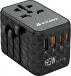Verbatim GAN III UTA-05 2 X USB-C PD 65W & QC 4+ / 2 X USB-A