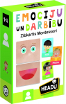 Headu Montessori zibkartītes "Emocijas un darbības" (latvie&scaron;u val.)