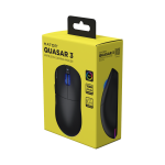 Quasar 3 PRO belaidė žaidimų pelė Black
