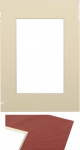 Victoria Collection Passepartout 30x40, biscuit