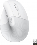 Logitech Lift Bluetooth Vertical Ergonomic Mouse - OFF-WHITE/PALE GREY