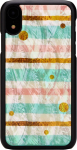 Ikins SmartPhone case iPhone XR pop mint black