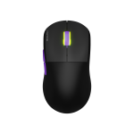 Quasar ULTRA 4K belaidė žaidimų pelė Black/Lilac