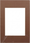 Victoria Collection Passepartout 21x29.7, dark brown