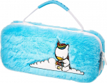 Numskull Nintendo Switch Unicorn Blue Fluffy Carry Case
