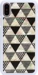 Ikins SmartPhone case iPhone XS/S pyramid white