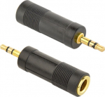 Cablexpert 6.35 mm female to 3.5 mm male audio adapter | A-6.35F-3.5M