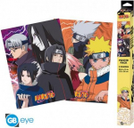 Abysse Corp S.a.s NARUTO set 2 posters Chibi (52x38 cm) - Konoha Ninjas & Deserters / Naruto zestaw 2 plakat&oacute;w (52x38 cm) - Konoha Ninjas & Deserters - ABS