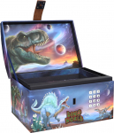 Dino World - Treasure Chest With Code, Sound And Light - (0413441)