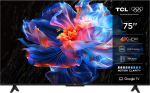 TCL 75P69K TV 190.5 cm (75") 4K Ultra HD Smart TV Wi-Fi Black