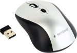 Gembird | Optical Mouse | MUSW-4B-02-BS | Wireless | USB | Black/silver