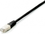 Equip Patchkabel Cat6A  10x S/FTP 2xRJ45  0.25m schwarz Plat