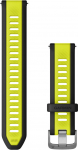 Garmin watch strap Quick Release 20mm, black/yellow
