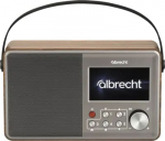 No Name Albrecht DR 862 Portable Digital Grey, Wood