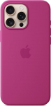 Apple Silicone case with MagSafe for iPhone 16 Pro Max - Fuchsia