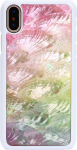 Ikins SmartPhone case iPhone XS/S water flower white