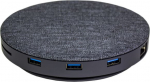 Devia UFO 10in1 HUB wireless charger gray
