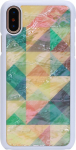 Ikins SmartPhone case iPhone XS/S mosaic white
