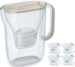 Brita Style Essential water filter jug 2.4l + 4 cartridges, sand